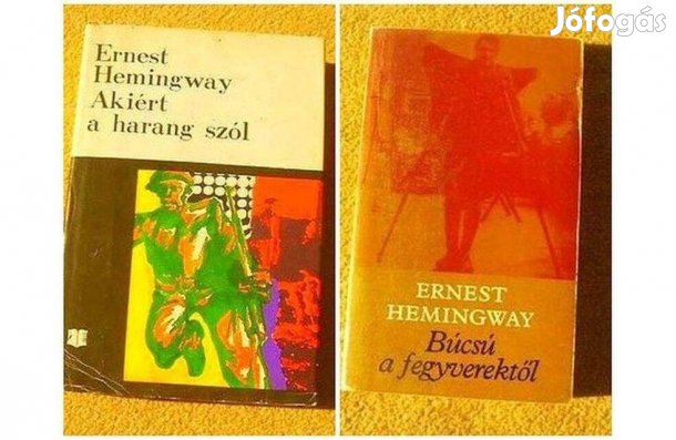 Ernest Hemingway könyvek - 2 kötet