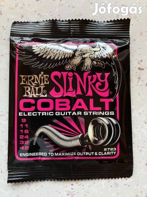 Ernie Ball Slinky Cobalt elektromos gitár húrkészlet 9-42