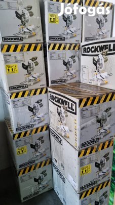 Erős 2000W-os teljesítményű Rockwell gérvágó fűrész 255mm pengeméret