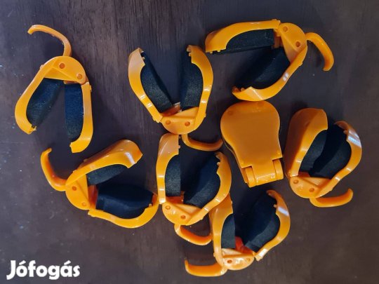 Erős 4 pár bottartó klipsz