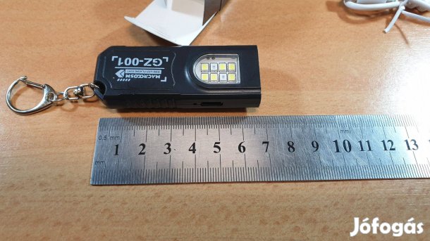 Erős LED-es tölthető kulcstartó eladó, új