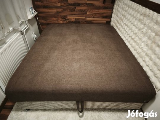 Erősített bonell rugós franciaágy 160x200