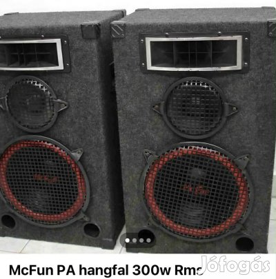 Erősítő és hangfalak