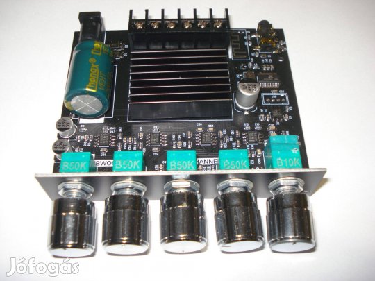 Erősítő modul 2.1 2x50W+100W Bluetooth