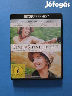 Értelem és érzelem 4k blu-ray