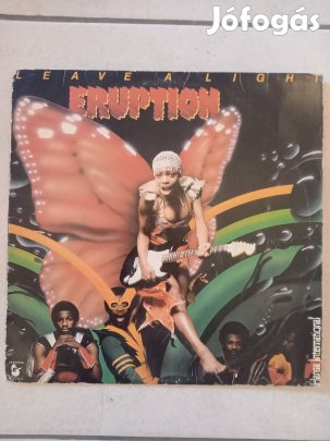 Eruption bakelit lemez 
