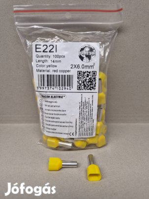 Érvéghüvely 2X6mm?