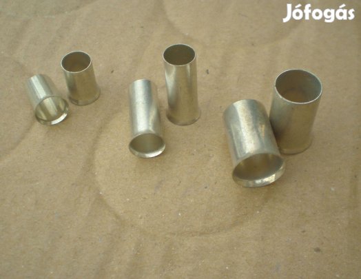 Érvéghüvely, 25mm2 , 50mm2 , bevont vörösréz