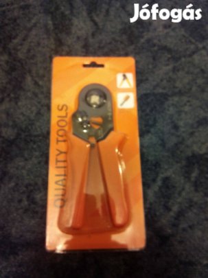 Érvéghüvely szorító, krimpelő fogó