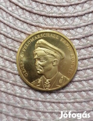 Erwin Rommel aranyozott érme