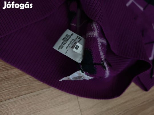 Escada gyapju luxus kötött női rövidujjú S