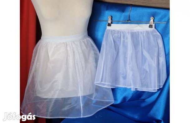 Esküvő ASZ25 - Fehér kisgyerek alsószoknya