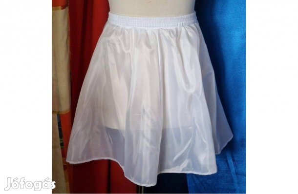 Esküvő ASZ73 - Fehér selyem alsószoknya