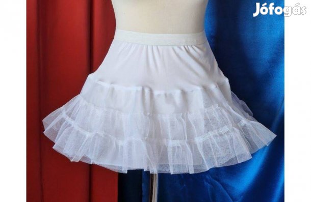 Esküvő ASZ80 - Rugalmas felső részű kemény fodros alsószoknya - több s