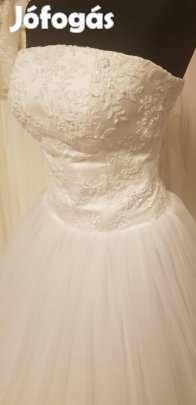 Esküvői Szalagavatós ruha 16-427 *** 40-42 méret *** Akciós!