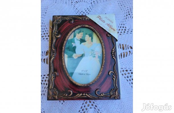 Esküvői képtartó fotóalbummal