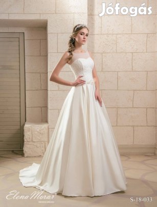 Esküvői ruha 18-033 *** 38-40 méret *** Akciós!