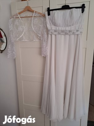Esküvői ruha 40-es méret Bp 17.ker