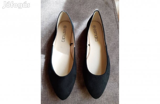 Esmara velúr balerinacipő vadonat új