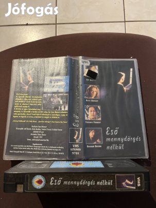 Eső mennydörgés nélkül thriller vhs 