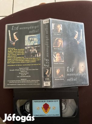 Eső mennydörgés nélkül vhs kistok thriller