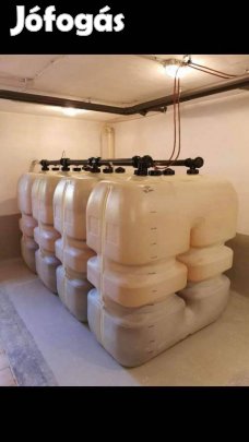 Esővíztartály 1500L szennyvíztartály