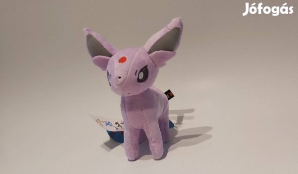 Espeon pokémon plüss 19cm Pokemon Új számlával Készleten