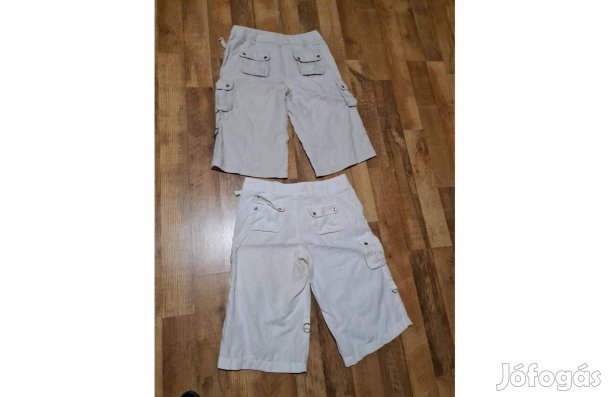 Esprit Nyári Rövid Nadrág Fehér-Drapp 38-AS