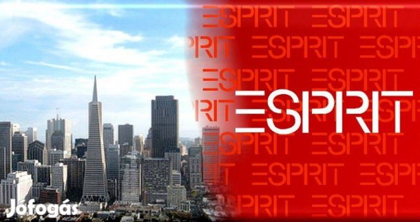 Esprit gombos vékony pulóver (Office-viselet)