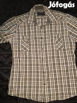 Esprit kockás férfi ing L-es