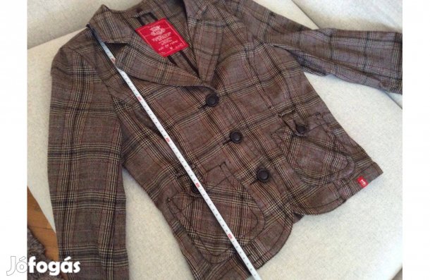 Esprit női blézer 38-as női zakó kockás EDC felső M-es