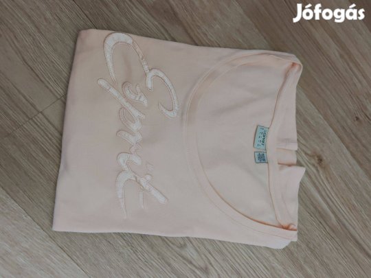 Esprit púder pamut női póló S