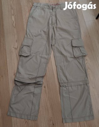 Esprit uj állapotu bézs sportos vékony férfi nadrág levehető szárral