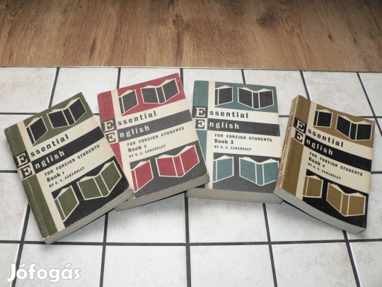 Essential English Book 1-4. + könyvek MP3 hanganyaga
