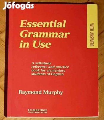 Essential grammar in use Cambridge könyv angol válaszokkal 