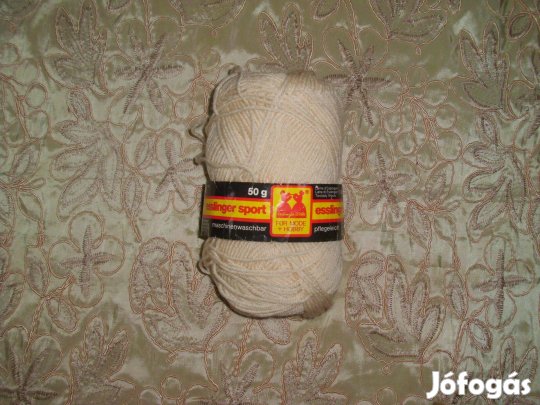 Esslinger krémszínű fonal 50 g