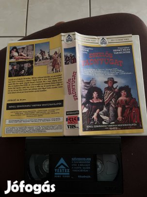 Eszelős vadnyugat vhs nagytok western