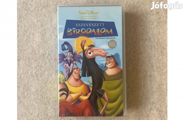 Eszeveszett birodalom Disney VHS