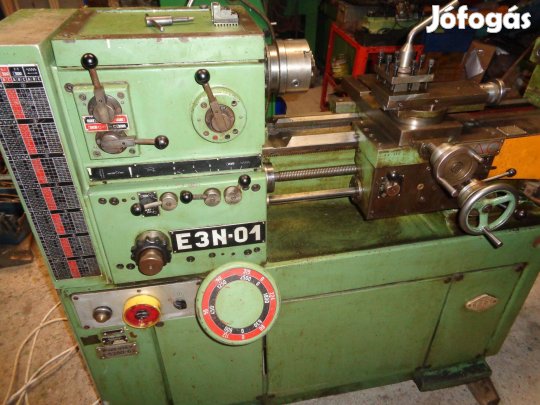 Eszterga E3N esztergagép 750-es fémipari esztergapad 3db