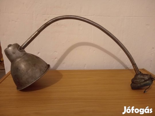 Eszterga - Marógép régi géplámpa 