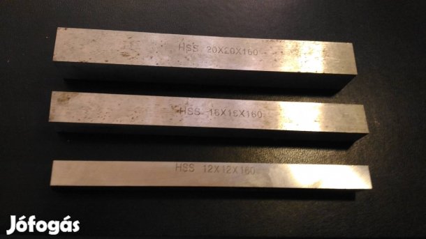 Eszterga gyorsacél többféle méretben 