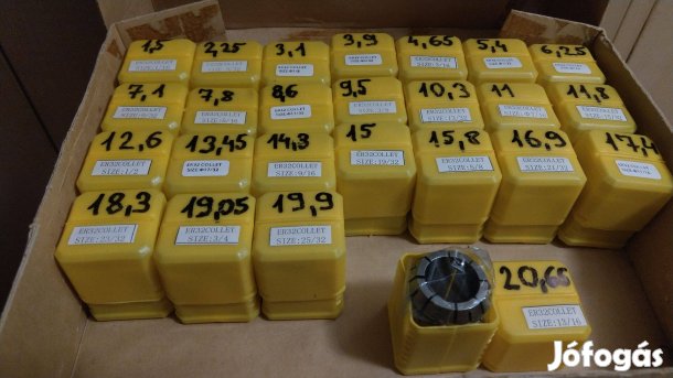 Eszterga patronkészlet ER32 colos méretű új eladó