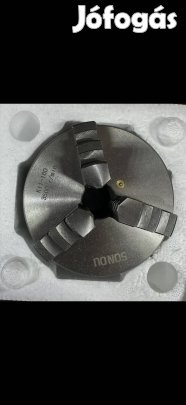 Eszterga tokmány 100 mm-es 3 pofás fordított pofákkal, kulccsal