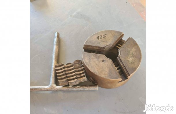 Eszterga tokmány 125 mm