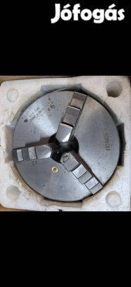 Eszterga tokmány 160 mm-es 3 pofás fordított pofákkal és kulccsal