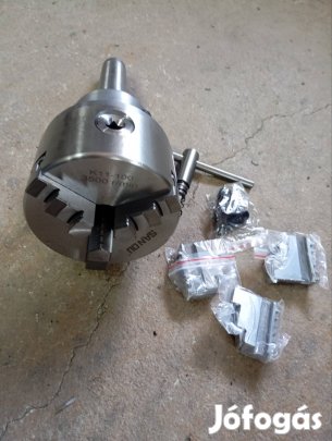 Eszterga tokmány Forgó 100mm tokmány+Mt4 morsekúp