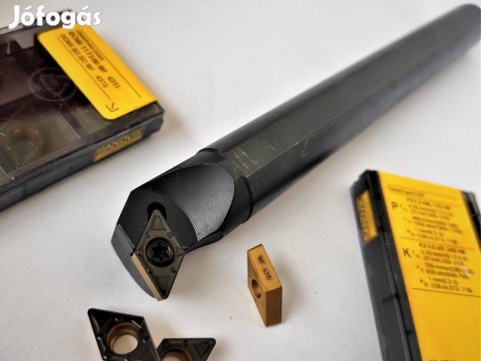 Esztergakés, d 20mm sducr furatkés és dcmt dcmx 11t308 lapka