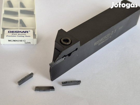Esztergakés, mgehr leszúrókés (25×25)mm, mgmn (2,5mm) lapka