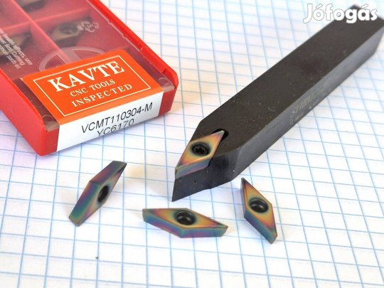 Esztergakés svvbn (12×12)mm + vcmt 110304-m lapka