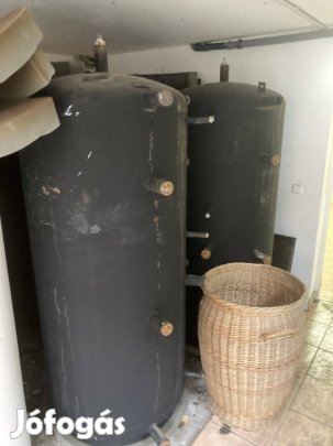 Eta sh30 faelgázosító öntvény kazán 2db 750l puffer